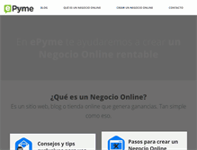 Tablet Screenshot of epymeonline.com